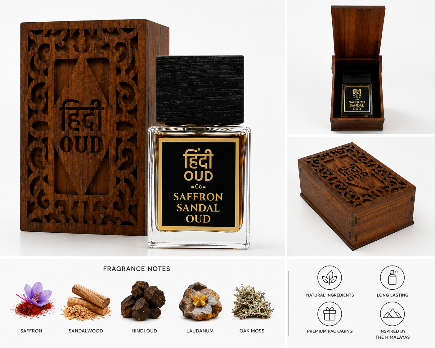 Hindi Oud Co. — Saffron Sandal Oud
